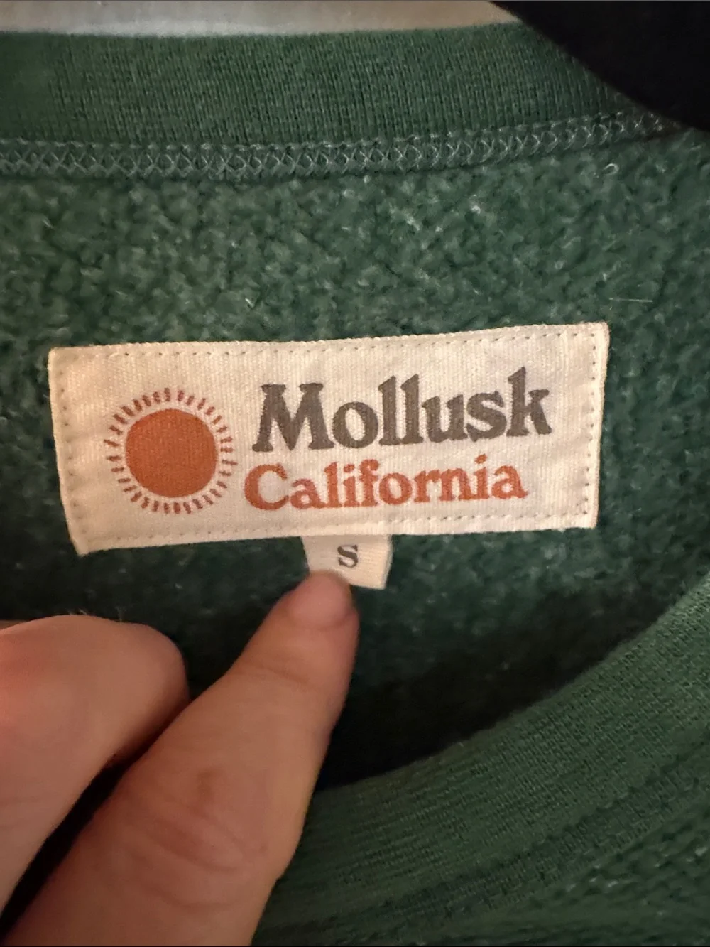 Unisex Green Crewneck Sweater